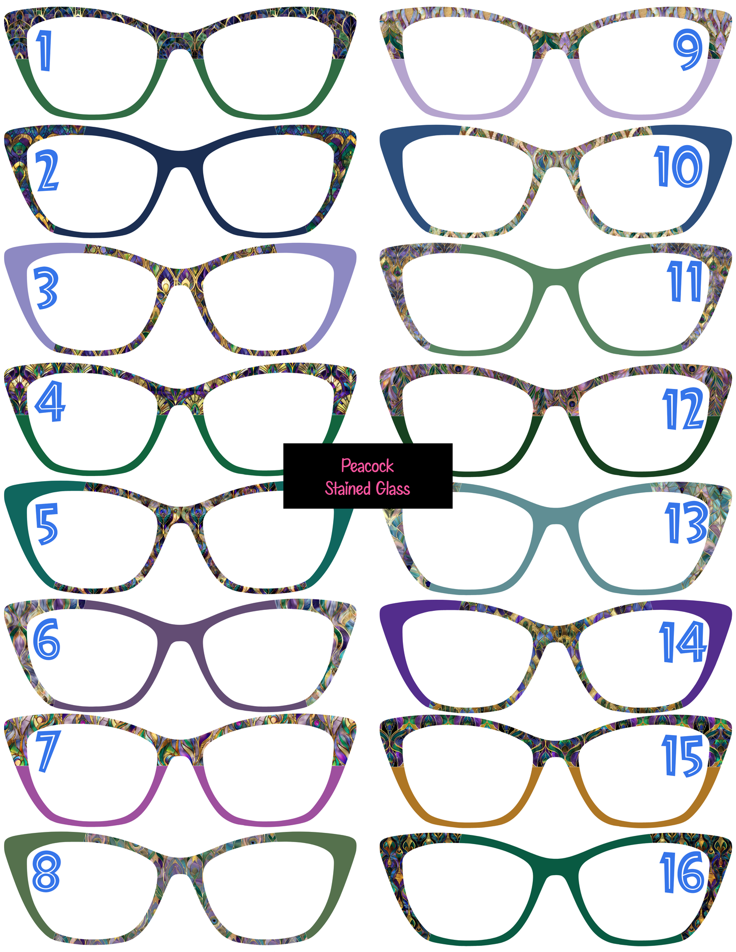 Peacock Stained Glass