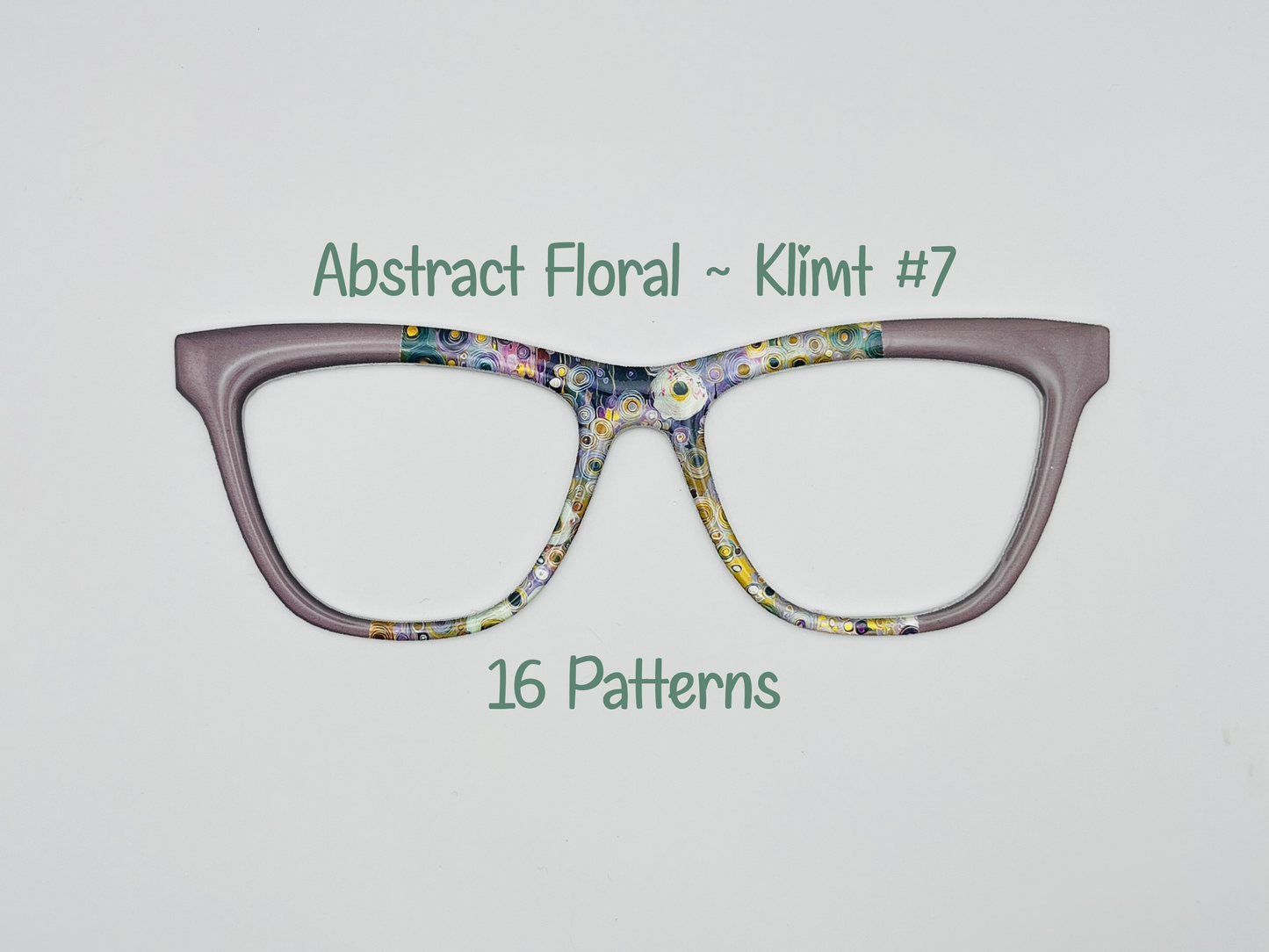 Abstract Florals Inspired by Klimt