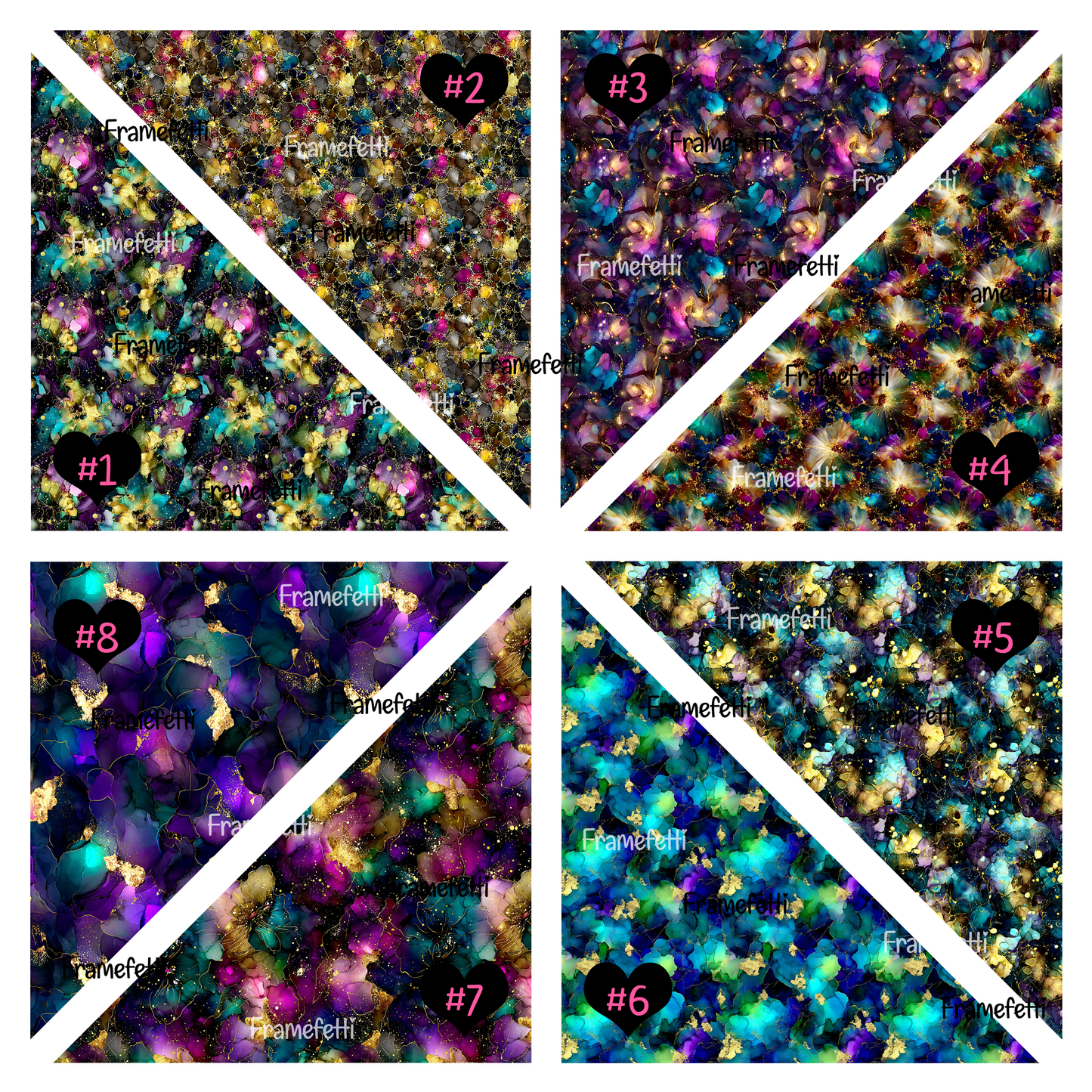 Alcohol Inks ~ Set 4