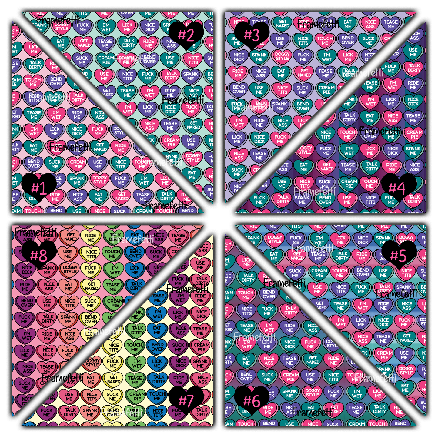 Candy Hearts ~ Dirty