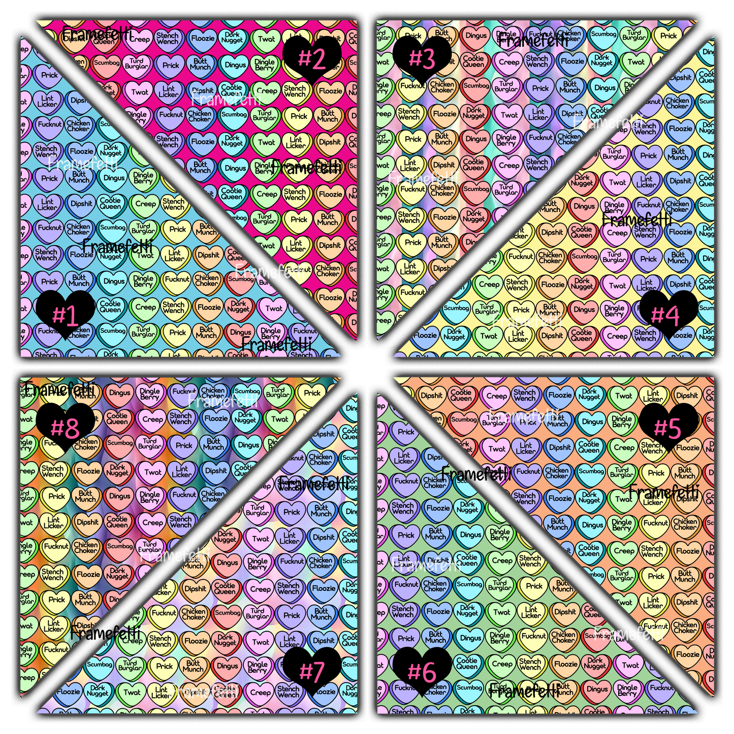 Candy Hearts ~ Name Calling