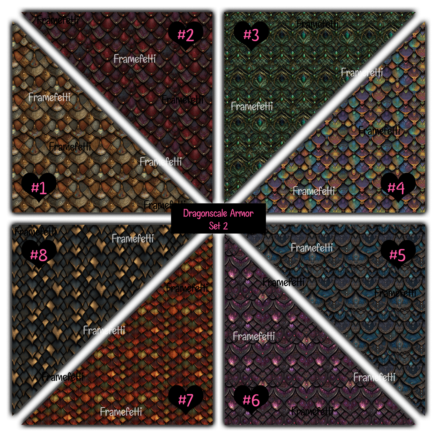 Dragonscale Armor ~ Set 2