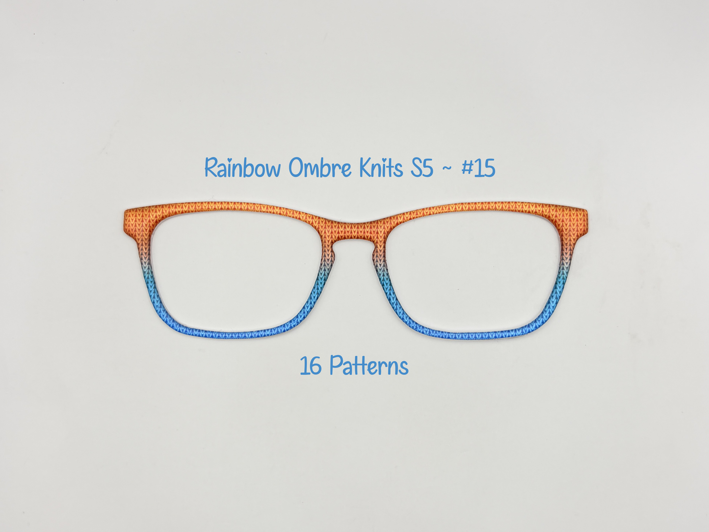 Rainbow Ombre Knits Set 5