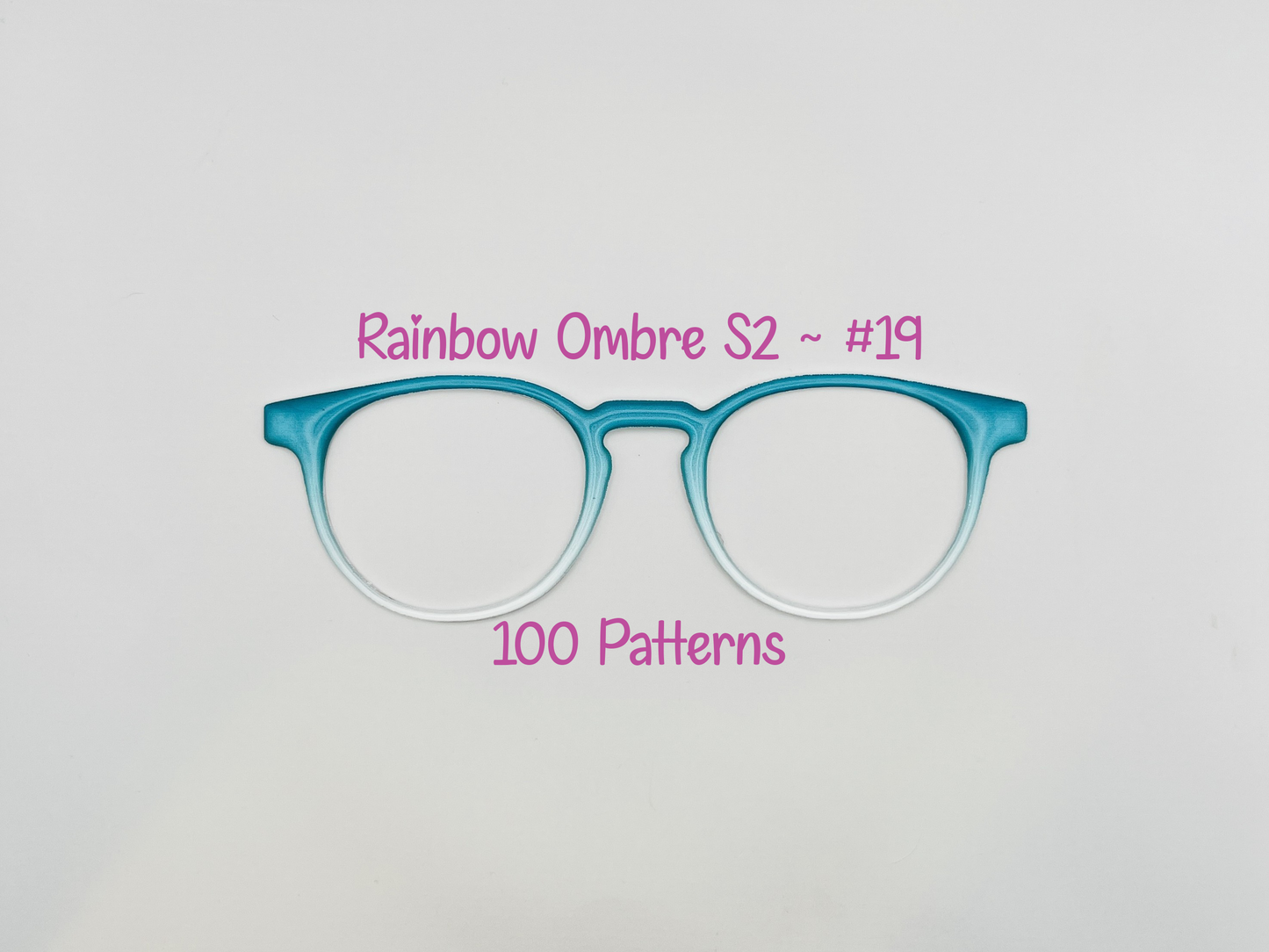 Rainbow Ombre Set 2 ~ Fades to White
