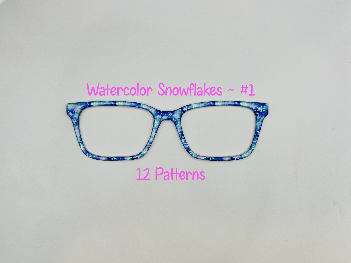 Watercolor Snowflakes