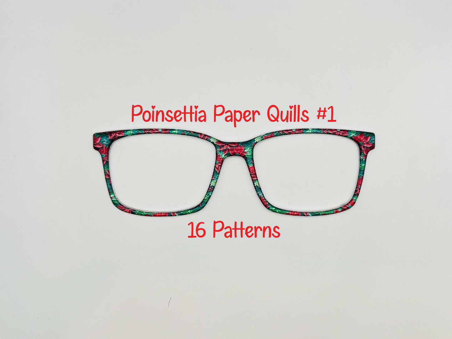 Poinsettia Paper Quills