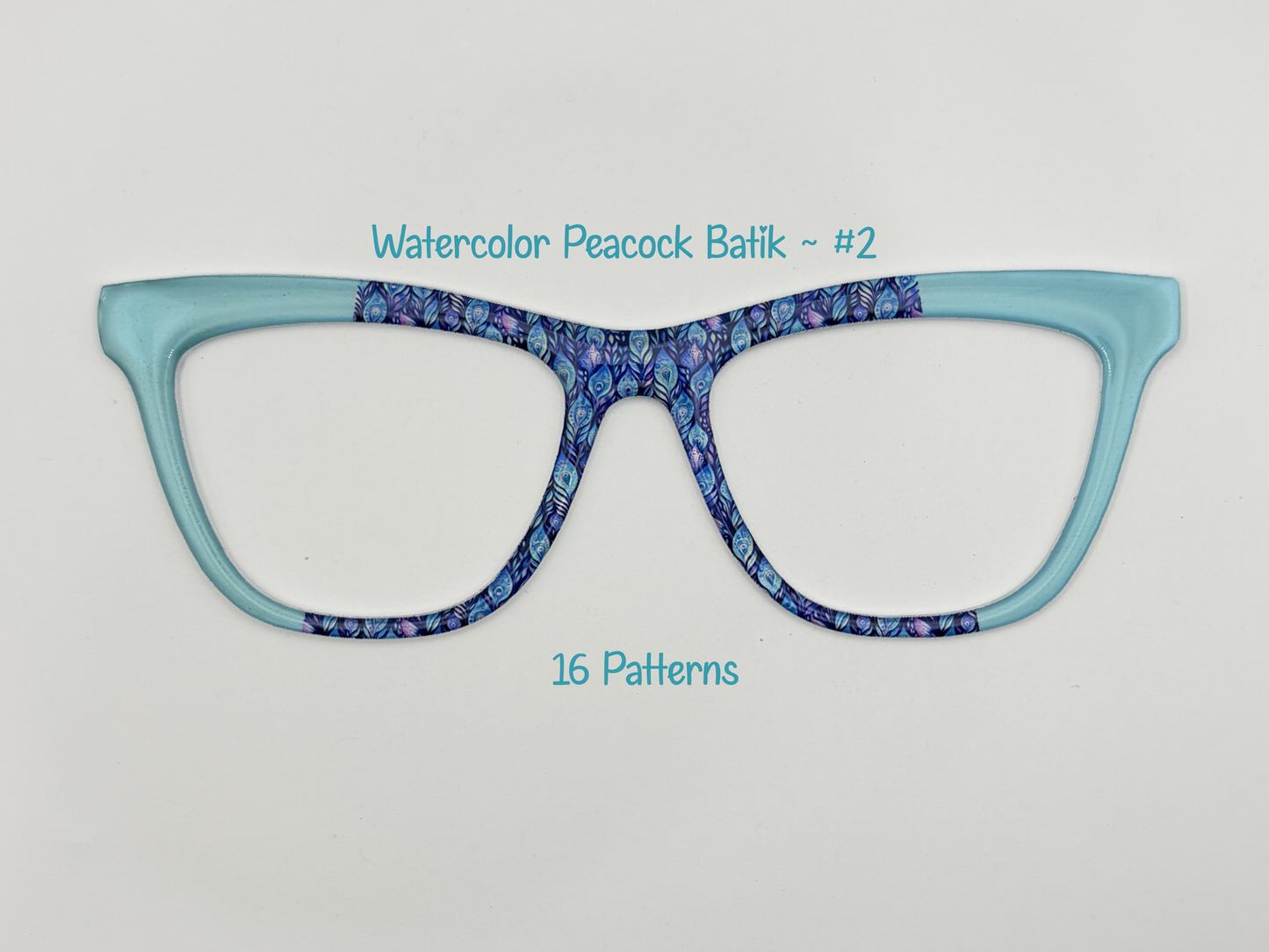 Watercolor Peacock Batik