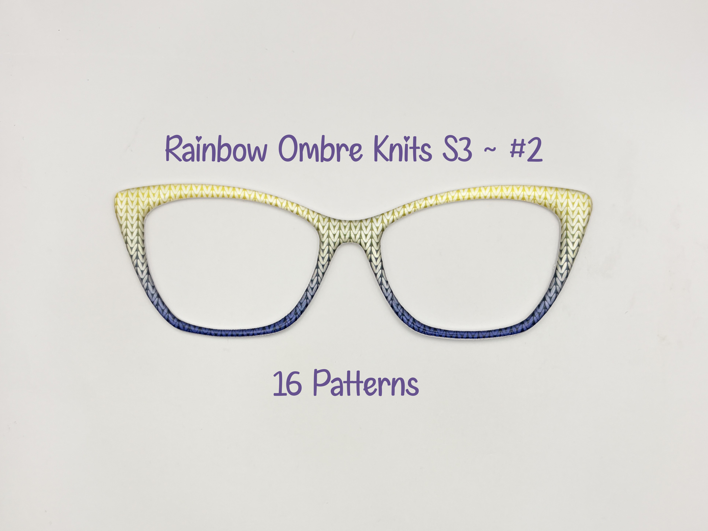 Rainbow Ombre Set 3 ~ Knits