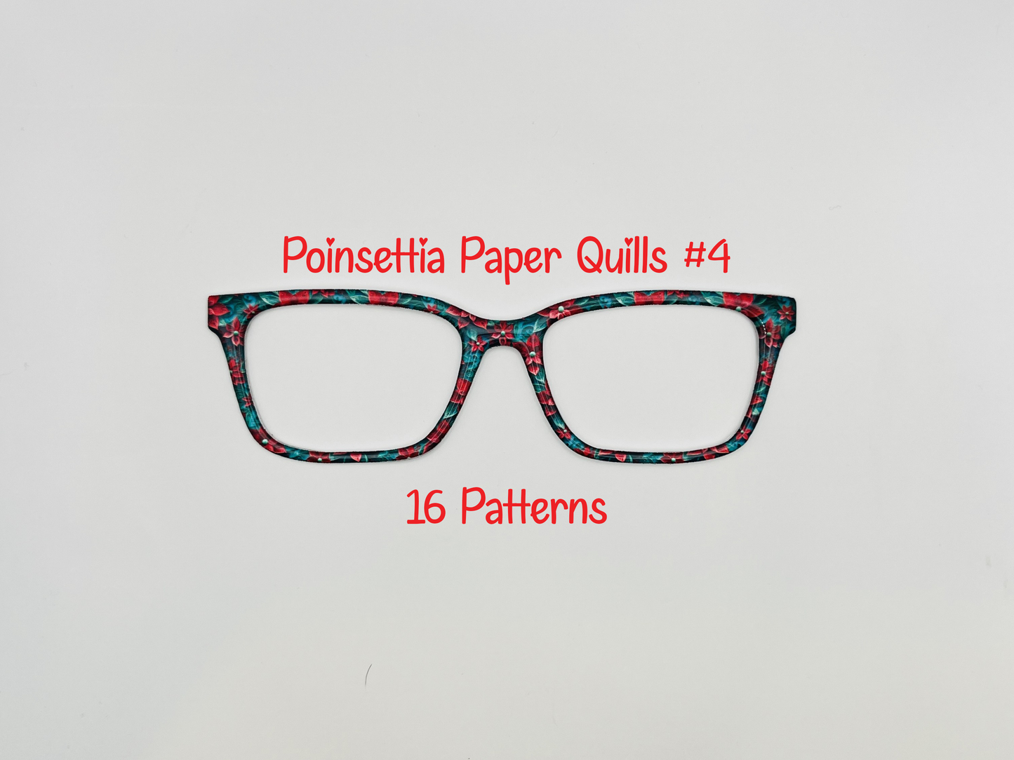 Poinsettia Paper Quills