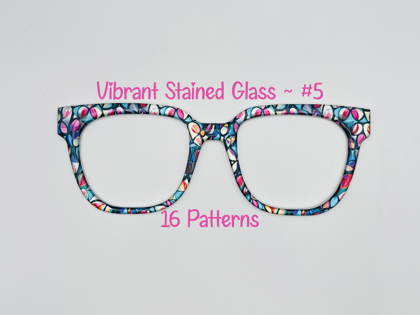 Vibrant Stained Glass Set 1