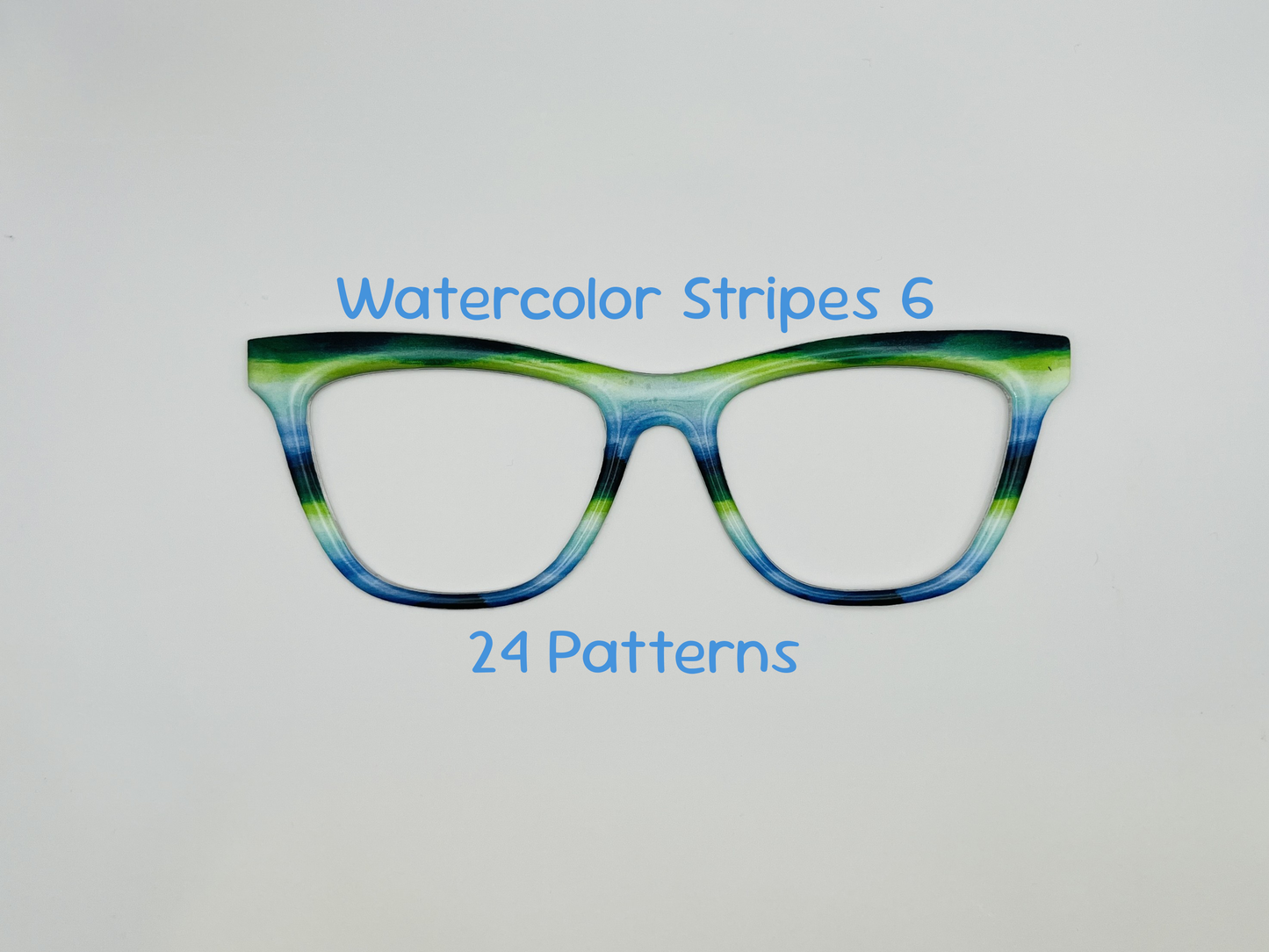 Watercolor Stripes 2