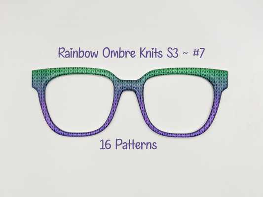 Rainbow Ombre Set 3 ~ Knits