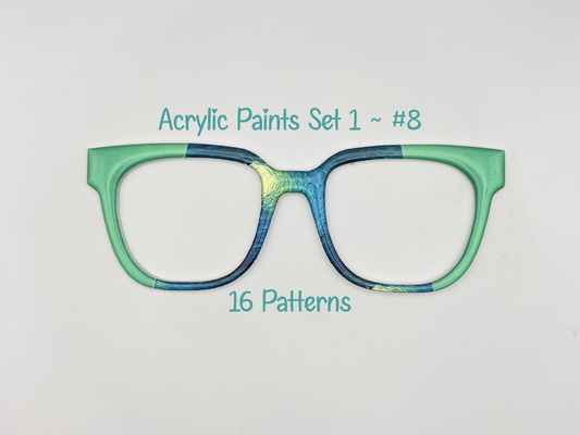 Abstract Acrylic Paints ~ Set 1