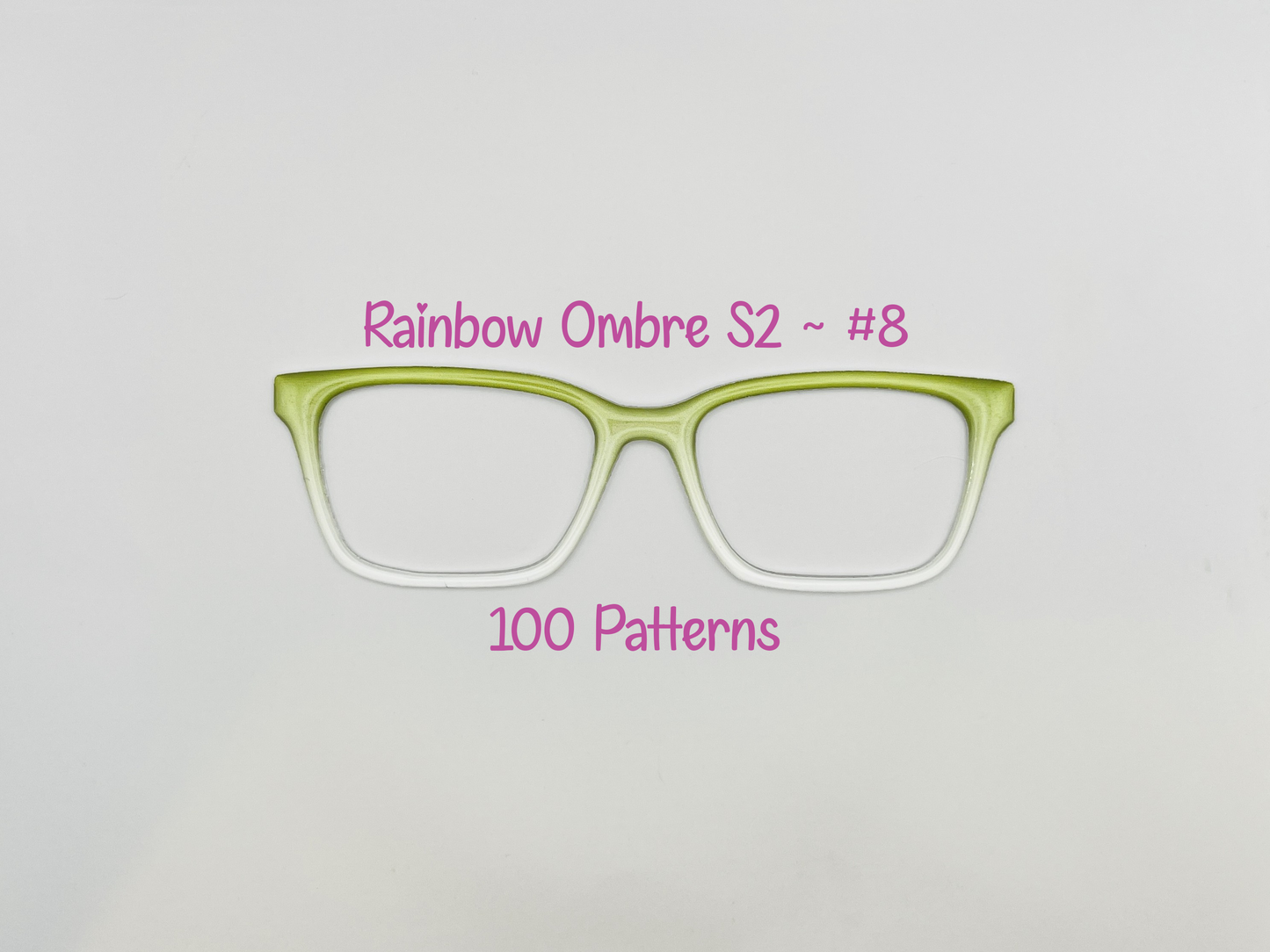 Rainbow Ombre Set 2 ~ Fades to White
