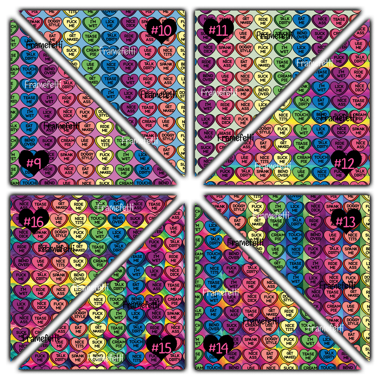 Candy Hearts ~ Dirty