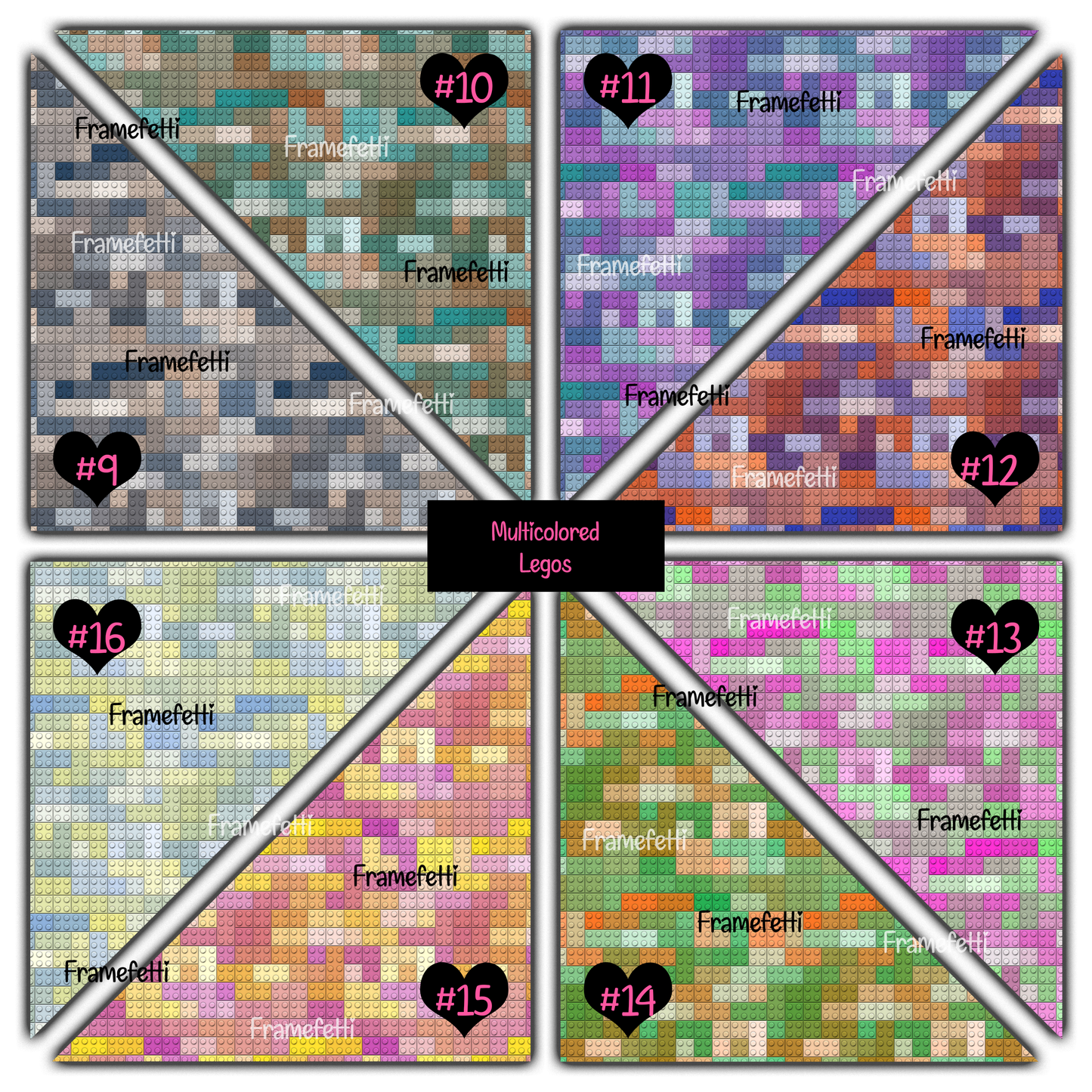 Multicolored Legos