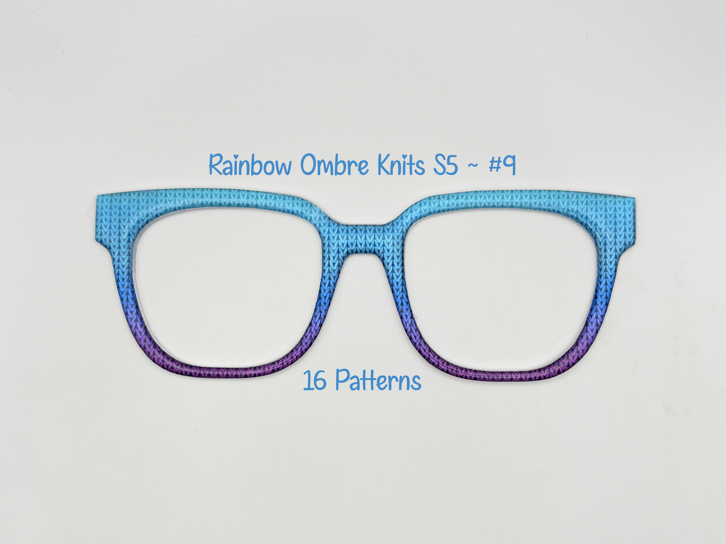 Rainbow Ombre Knits Set 5