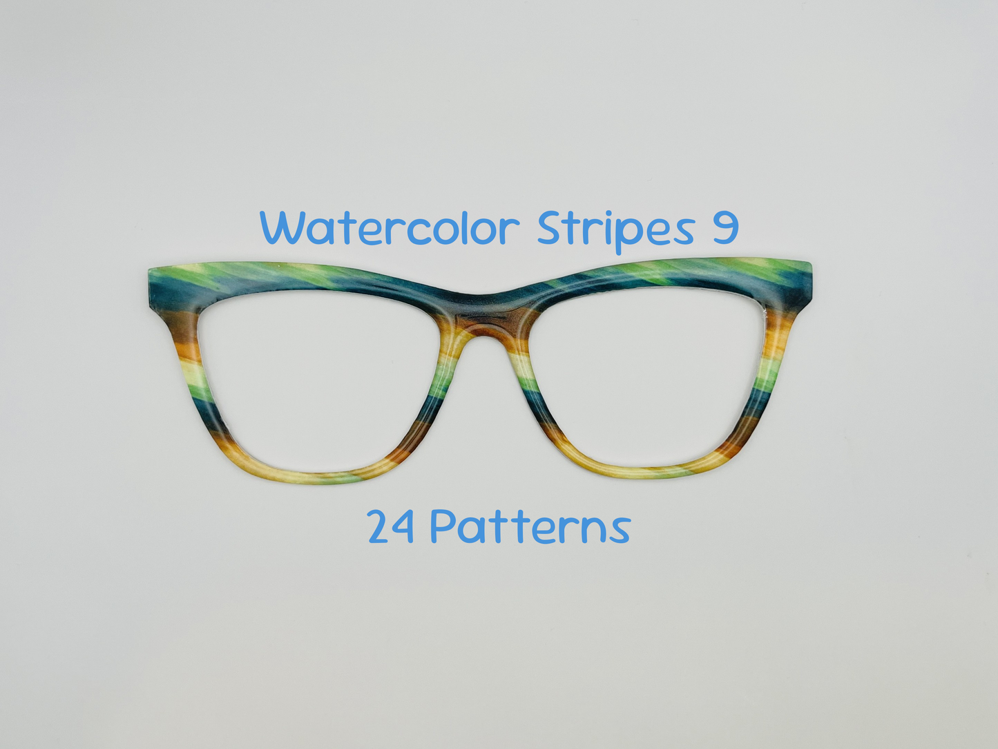 Watercolor Stripes 2