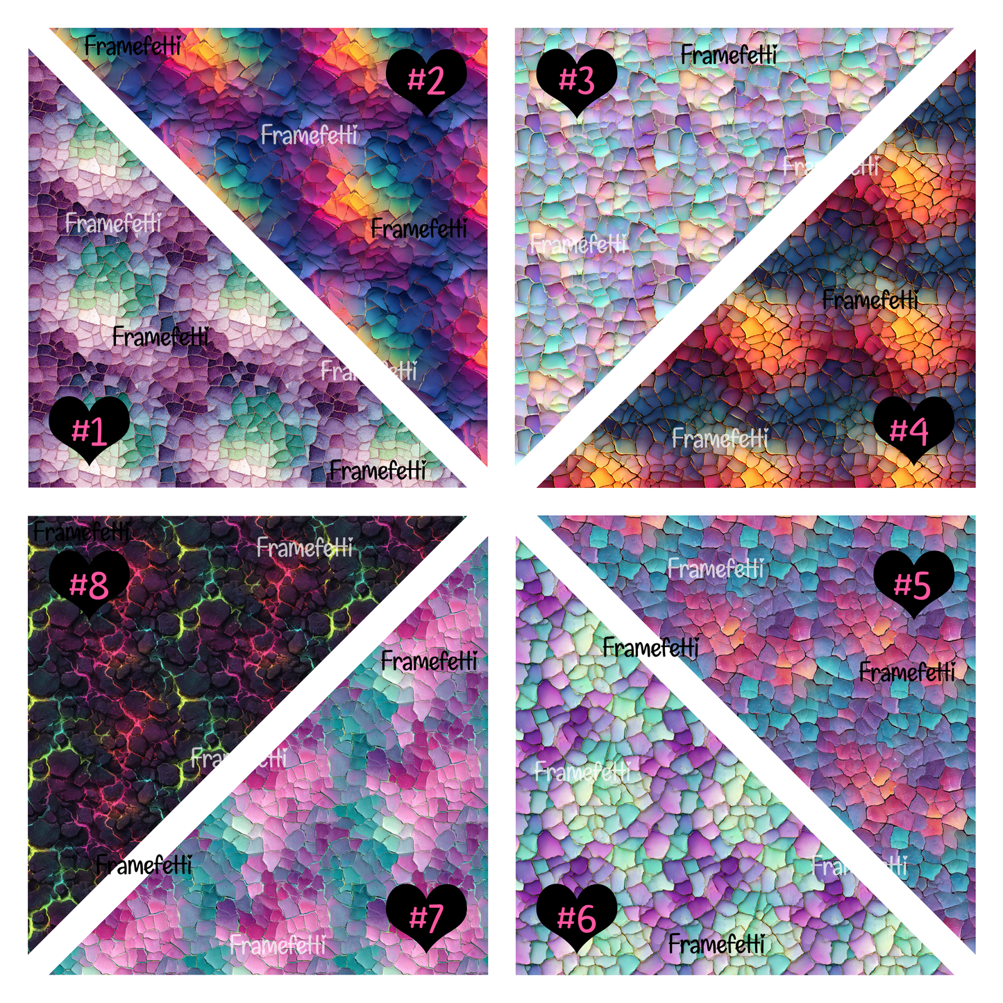 Cracked Textures Set 2