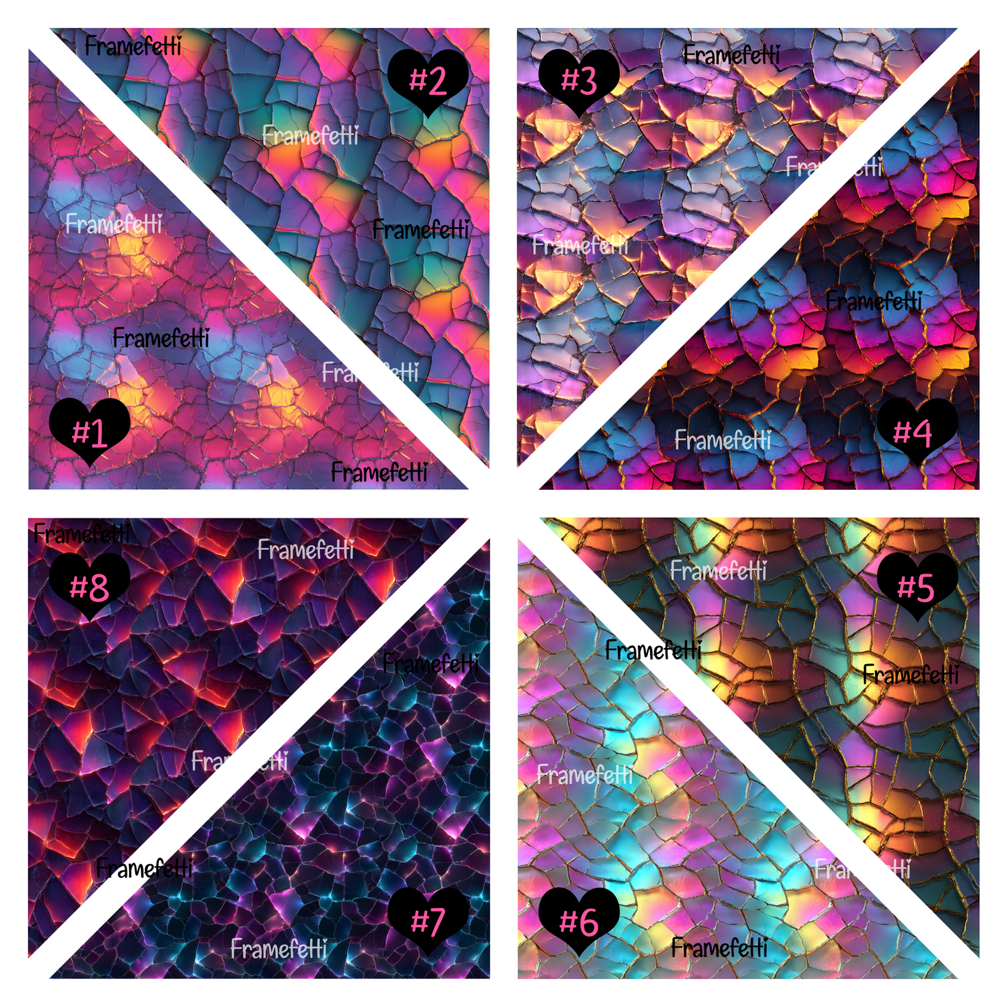 Cracked Textures Set 1