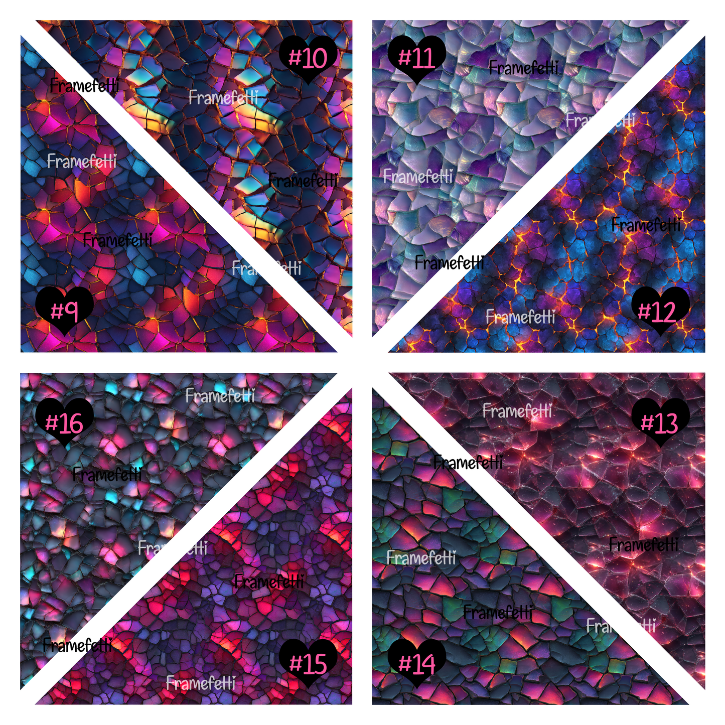 Cracked Textures Set 1