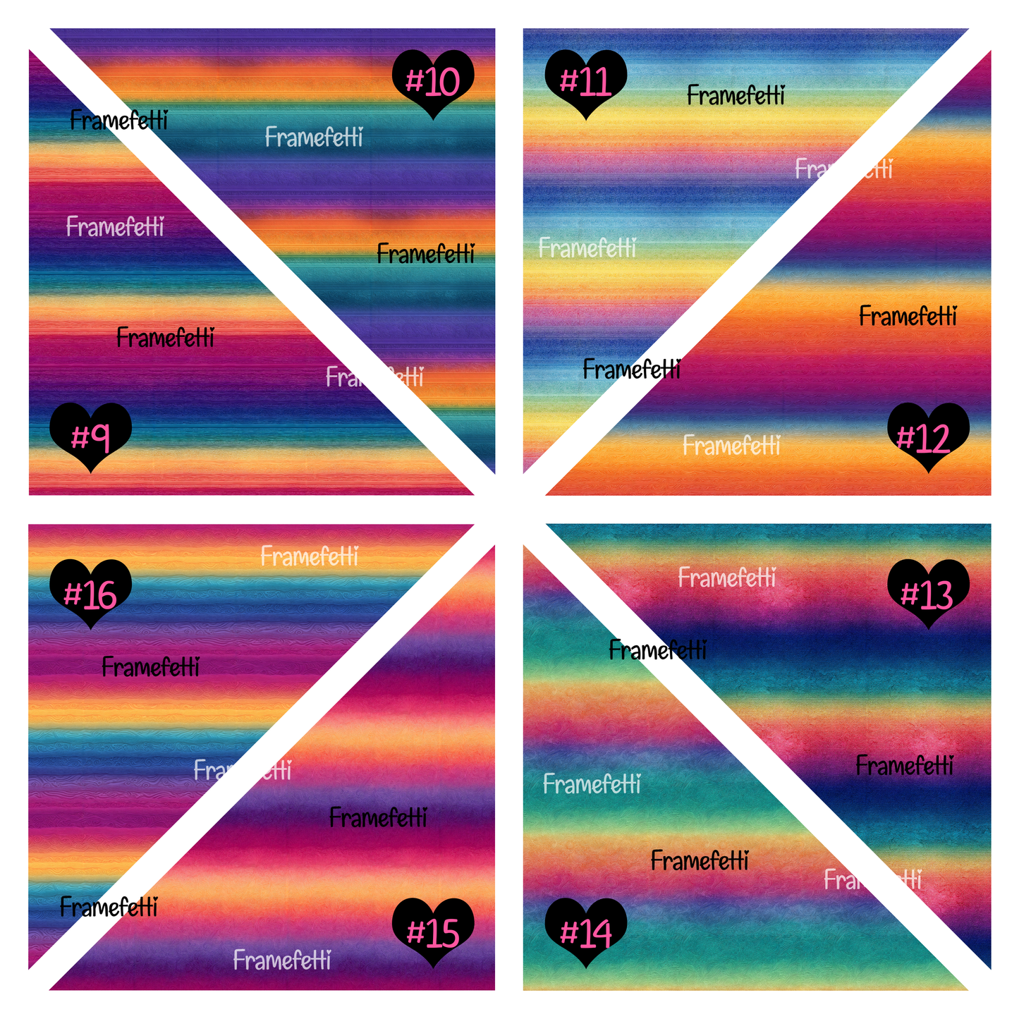 Textured Stripes Set 3